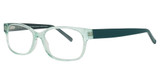 Hudson Optical Eyeglasses DG106 Light Teal Crystal