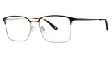 Randy Jackson Eyeglasses Randy Jackson 1139 Black/Gold/235
