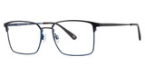Randy Jackson Eyeglasses Randy Jackson 1139 Black/Blue/172