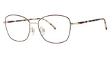 Via Spiga Eyeglasses Via Spiga Eufemia Red/Gold/910