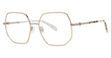 Leon Max Eyeglasses Leon Max 4107 Gold/Silver/297