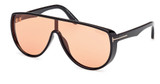 Tom Ford Eyeglasses FT1182 black/other / brown/05E