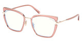 Tom Ford Eyeglasses FT5984-B shiny pink/072