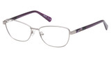 Kenneth Cole Reaction Eyeglasses RN50029 shiny light nickeltin/010