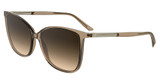 Calvin Klein Eyeglasses CK25504S TRANSPARENT BRICK/618