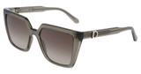 Ferragamo SF2058SE TRANSPARENT KHAKI/320