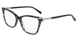Marchon NYC Eyeglasses M-5040 GRAPHIC BLACK CRYSTAL/004