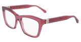 Ferragamo Eyeglasses SF3022 TRANSPARENT WINE/655