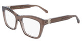 Ferragamo Eyeglasses SF3022 TRANSPARENT BROWN/232