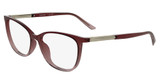 Calvin Klein Eyeglasses CK25512 TRANSPARENT BURGUNDY/ROSE/605