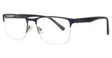 Marchon NYC Eyeglasses M-2037 MATTE NAVY/414