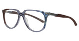 Nike Eyeglasses NIKE 7309 BLUE/BORDEAUX/460