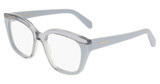 Ferragamo Eyeglasses SF3023 TRANSPARENT AZURE/AZURE/454