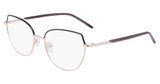 Marchon NYC Eyeglasses M-4030 GOLD/BLACK/713