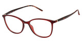 ELLE Eyeglasses EL 13574 Red/RE