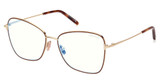 Tom Ford Eyeglasses FT5906-B matte light brown/046