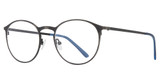 Eye Q Eyewear Eyeglasses LL43 MATTE GUNMETAL/GUN