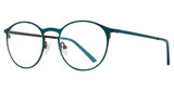 Eye Q Eyewear Eyeglasses LL43 MATTE TEAL/TEAL