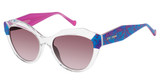 BETSEY JOHNSON Eyeglasses AMUSED Clear/CLR