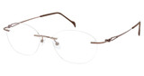 STEPPER Eyeglasses 99709 SI Brown/BRN