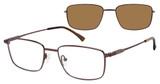 REVOLUTION Eyeglasses ELIJAH Brown/BRN