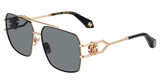 Roberto Cavalli Eyeglasses SRC131 SH.ROSE GOLD W/BLACK PARTS