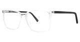 Elan Collection Eyeglasses 3306 Clear/Smoke
