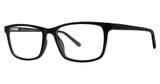 Elan Collection Eyeglasses 3302 Charcoal Black