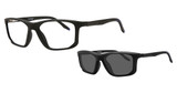 AirMag Eyeglasses AIRMAG AP6481 Matte Black/Blue/C1