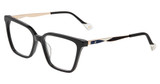 Yalea Eyeglasses VYA182 SHINY BLACK
