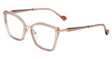 Yalea Eyeglasses VYA188 SHINY MINK