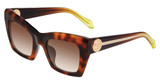 Just Cavalli Eyeglasses SJC144 HAVANA BROWN