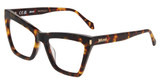 Just Cavalli Eyeglasses VJC138 SHINY DARK HAVANA