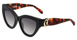 Just Cavalli Eyeglasses SJC143V black with havana