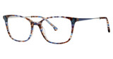 Elliott Ives Eyeglasses Plum Caramel Blue/BL