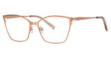 Vera Wang Eyeglasses V726 Rose/RG Vera Wang Eyeglasses V726 Rose/RG