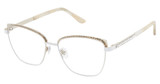 Jimmy Crystal New York Eyeglasses Similan Ivory/IVORY