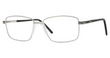 Global Optique Eyeglasses MP605 SILVER