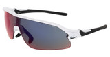 Nike Eyeglasses NIKE FLYFREE SHIELD TEAM IF1107 WHITE / BLACK / FIELD TINT/100