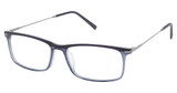 TLG Eyeglasses NU089 NAVY CRYSTAL/C03
