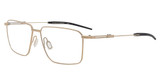 Porsche Eyeglasses P8779 GOLD/BLACK D000