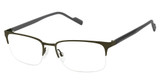 TITANflex Eyeglasses 830008 olive/gunmetal/OLI
