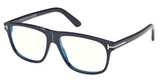 Tom Ford Eyeglasses FT5978-B shiny blue/090
