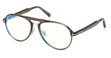 Tom Ford Eyeglasses FT5981-B shiny light green/093