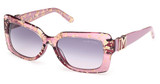 Guess? Eyeglasses GM00018 violet/other / gradient or mirror violet/83Z