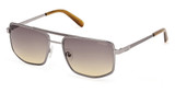 Guess? Eyeglasses GU00208 matte gunmetal / gradient smoke/09B