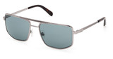 Guess? Eyeglasses GU00208 shiny gunmetal / blue/08V