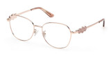 Guess? Eyeglasses GU50256-D shiny rose gold/028