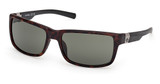 Harley-Davidson Eyeglasses HD00022 dark havana / green/52N