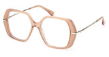 MaxMara Eyeglasses MM5175 shiny light brown/045